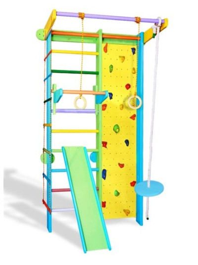 Спорткомплекс Комбі із скалодромом кольоровий ПК 